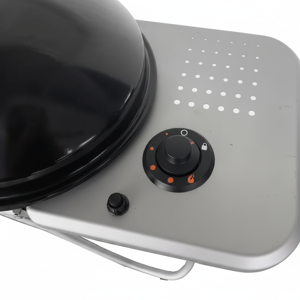 Portable Propane Gas Grill in Black