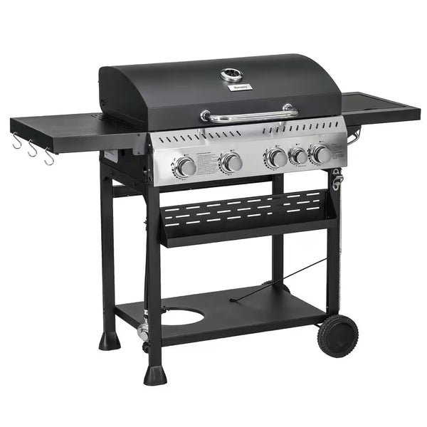 Portable Propane Gas Grill in Black