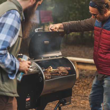 Portable Pellet Grill, Electric Pellet Smoker Grill, BBQ Grill, Outdoor Grills & Smokers, Wood Pellets, Portable Grill, Sear, Sm