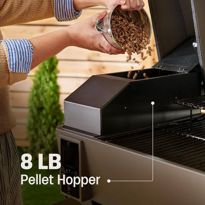 Emberwood Portable Pellet Grill and Smoker in Gunmetal Gray
