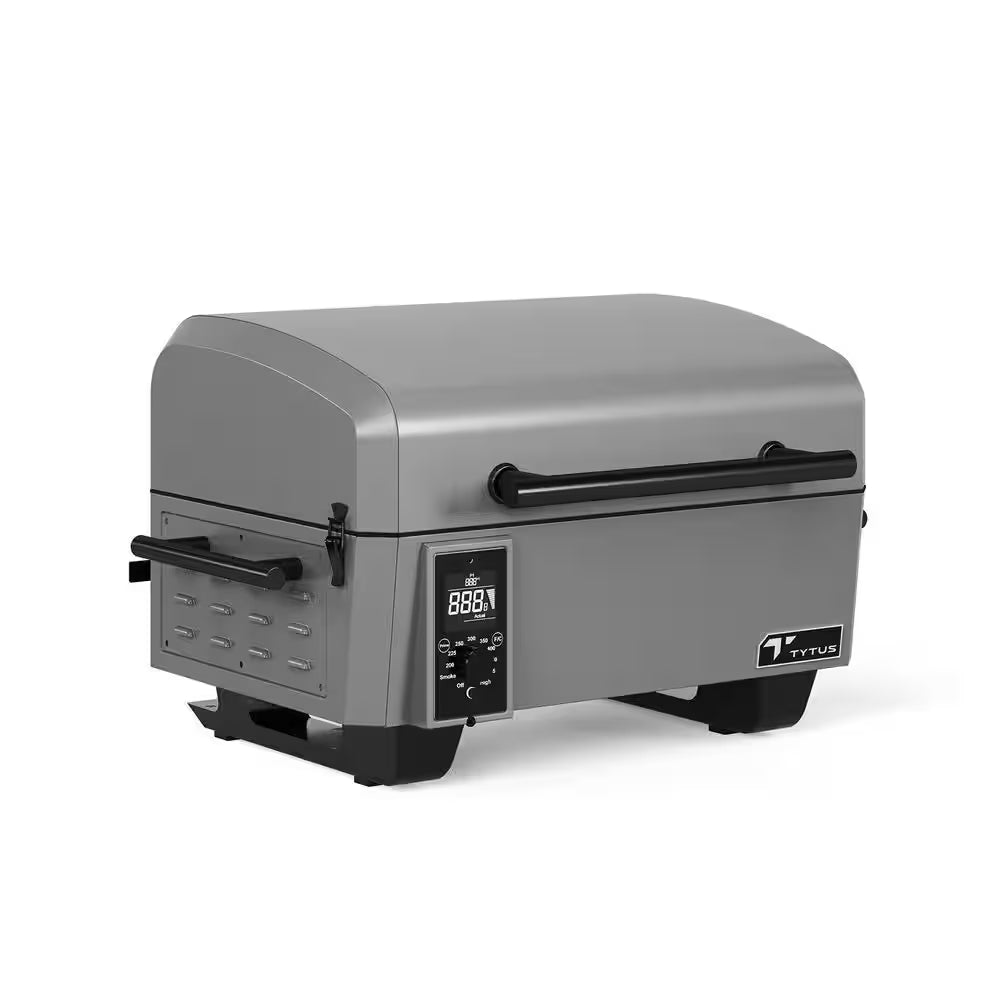 Emberwood Portable Pellet Grill and Smoker in Gunmetal Gray