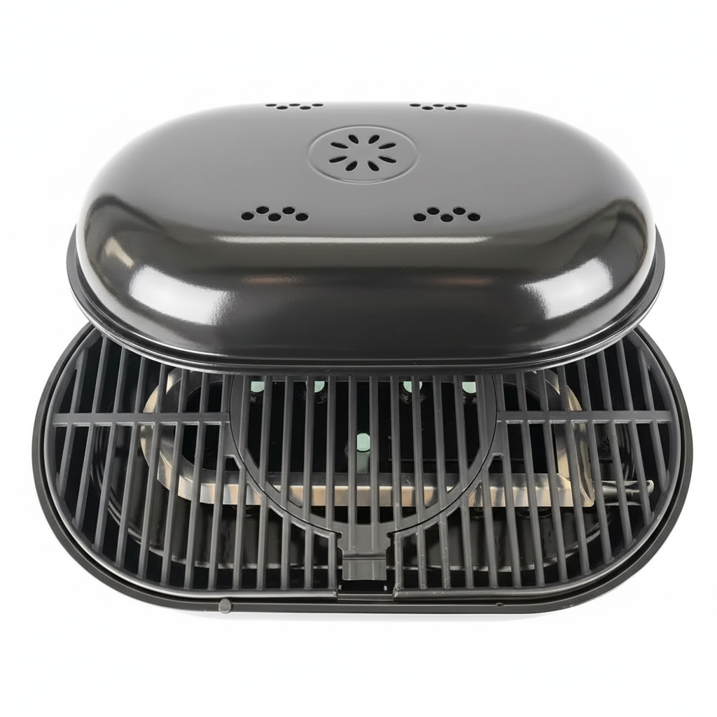 Portable Propane Gas Grill in Black